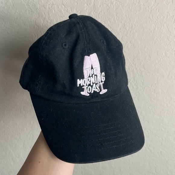 The Morning Toast Podcast Baseball Cap Embroidered Logo - Picture 1 of 4